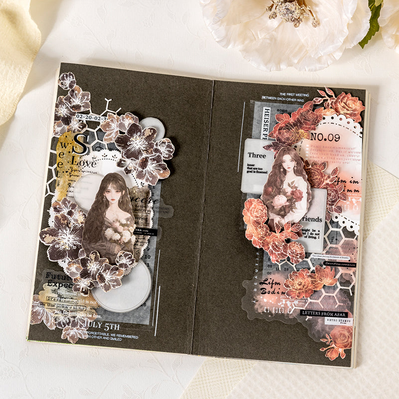 Letters from Blossoms Stickers