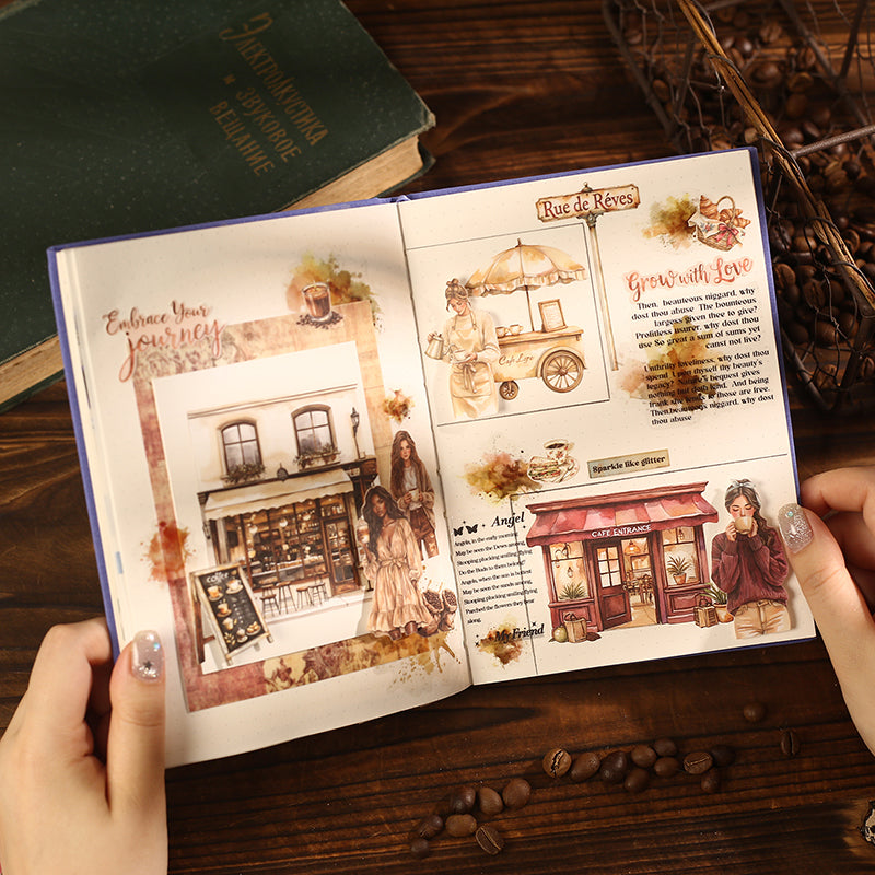 Cafe Story Sticker Book