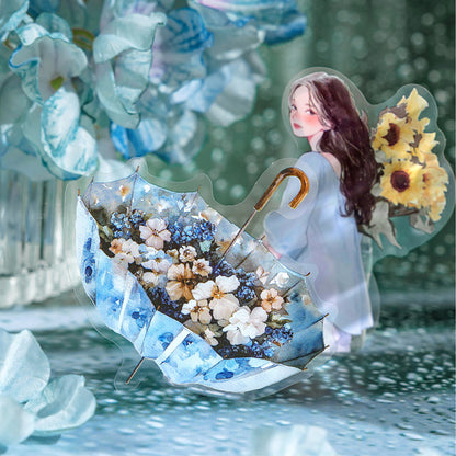 Floral Umbrella Concerto Stickers