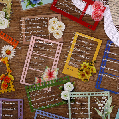 Floral Mail Stickers