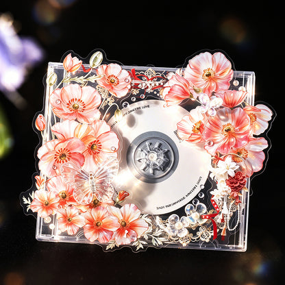 Iridescent Floral Stickers