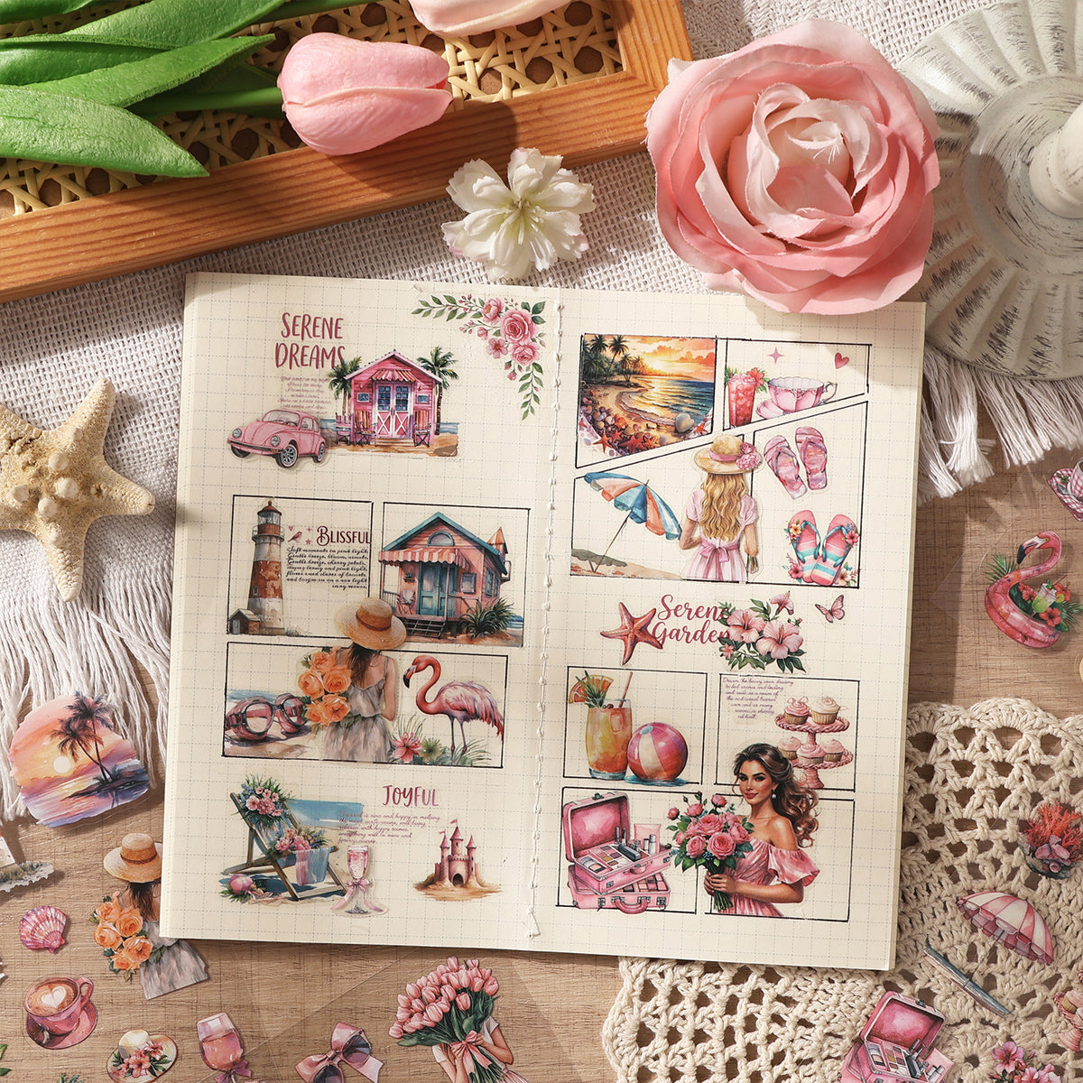 Four Seasons Journey Stickers