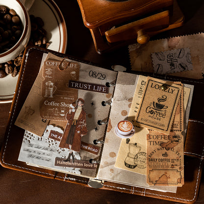 Coffee Themed Ephemera Pack