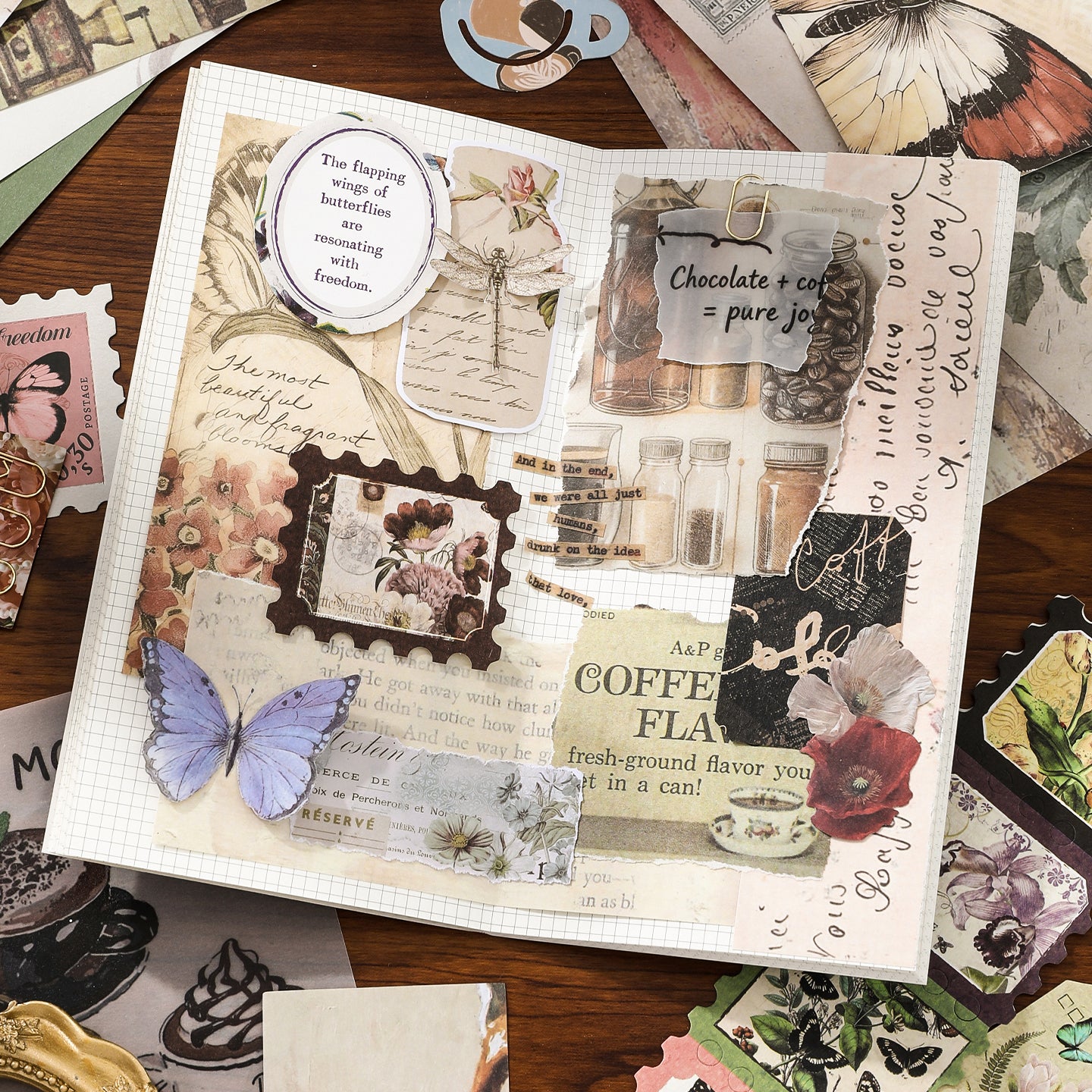 Time Silhouettes Ephemera Pack
