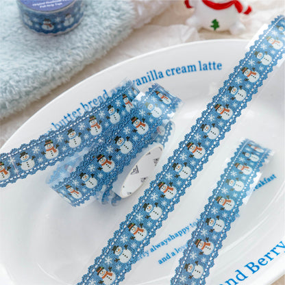 Christmas Crochet Tape Roll