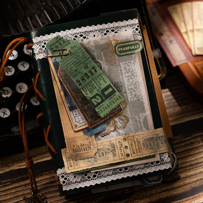 Antique Ticket Office Stickers