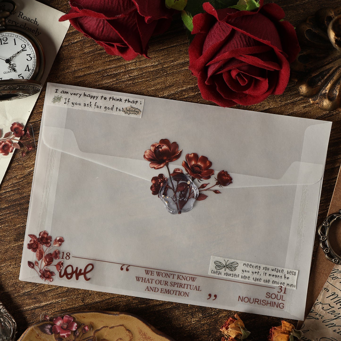 Blooming Art Stickers