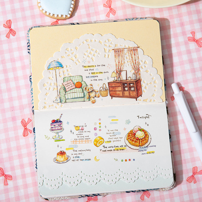 Flowers and Life Poetry Sticker Book
