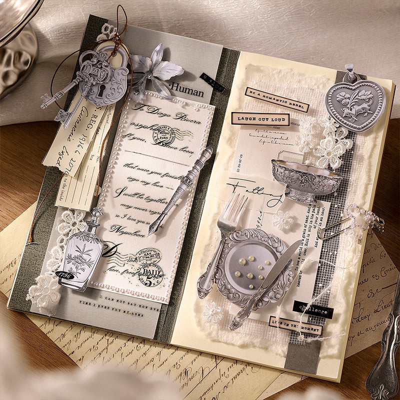 Gilded Silver Memories Stickers