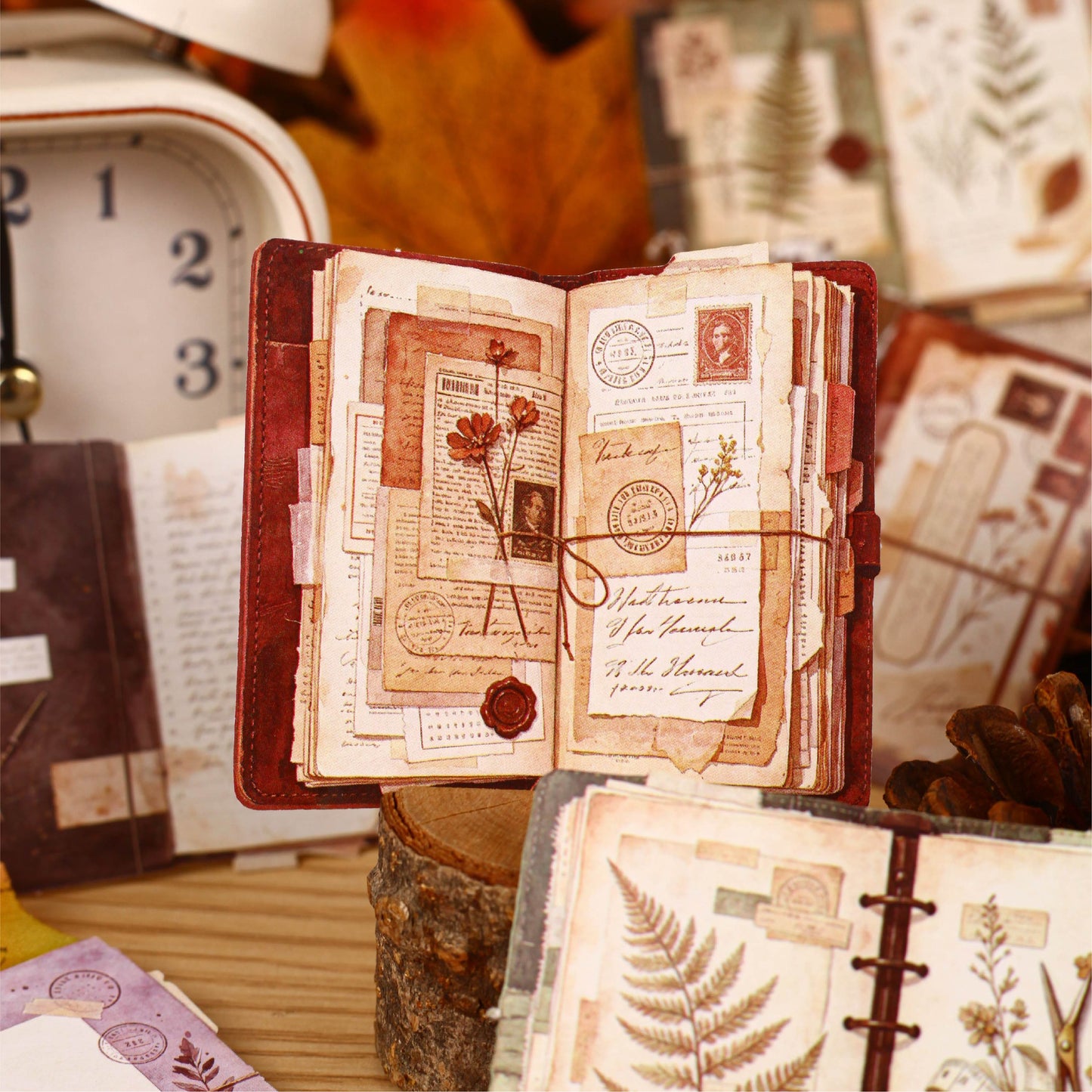 Vintage Books Stickers