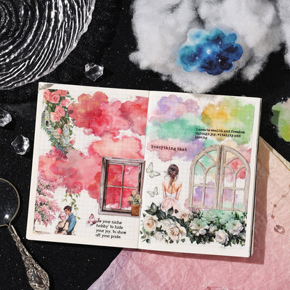 Watercolor Cloud Wash Stickers