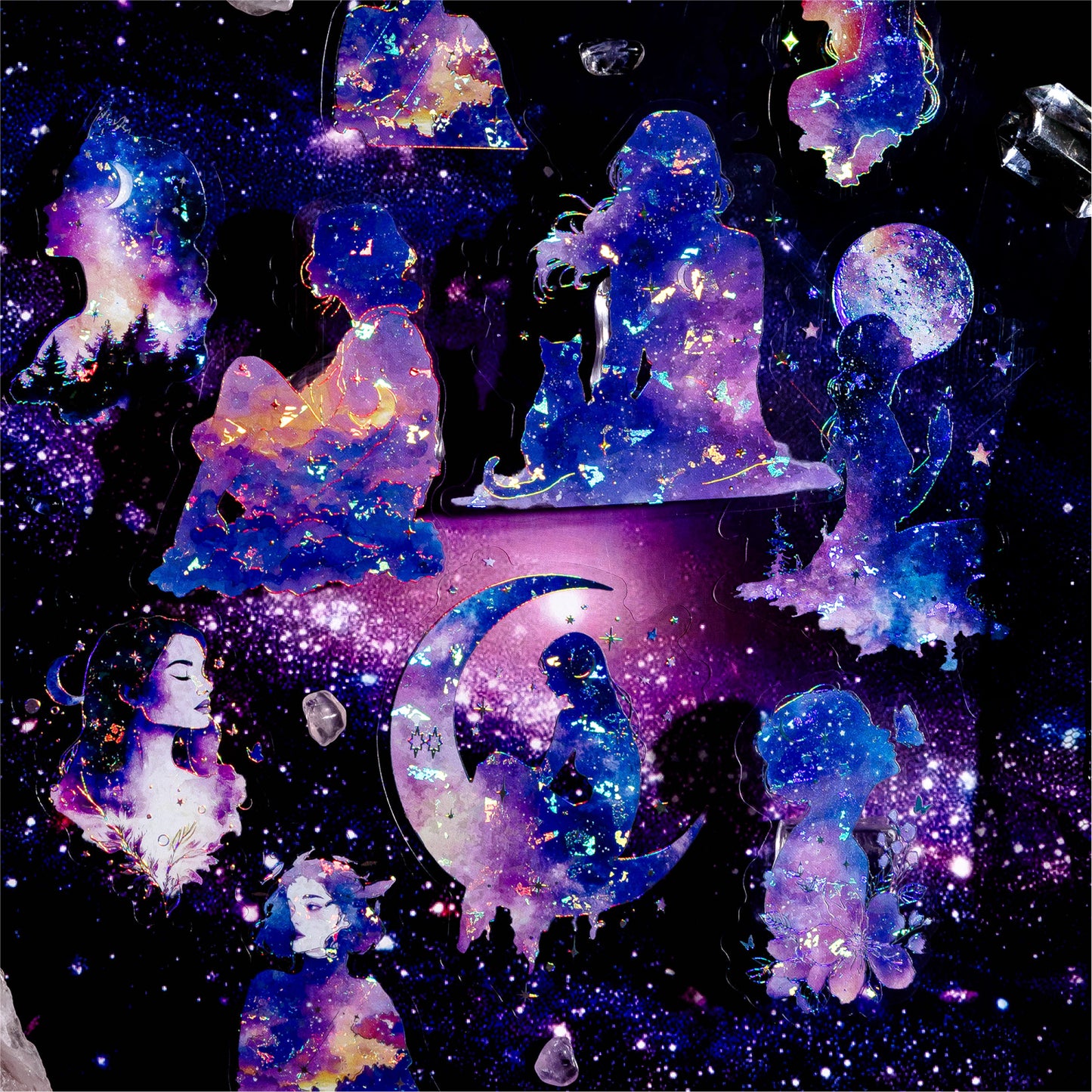 Starry Secret Realm Stickers