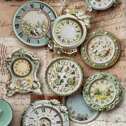 Garden Clock Stickers