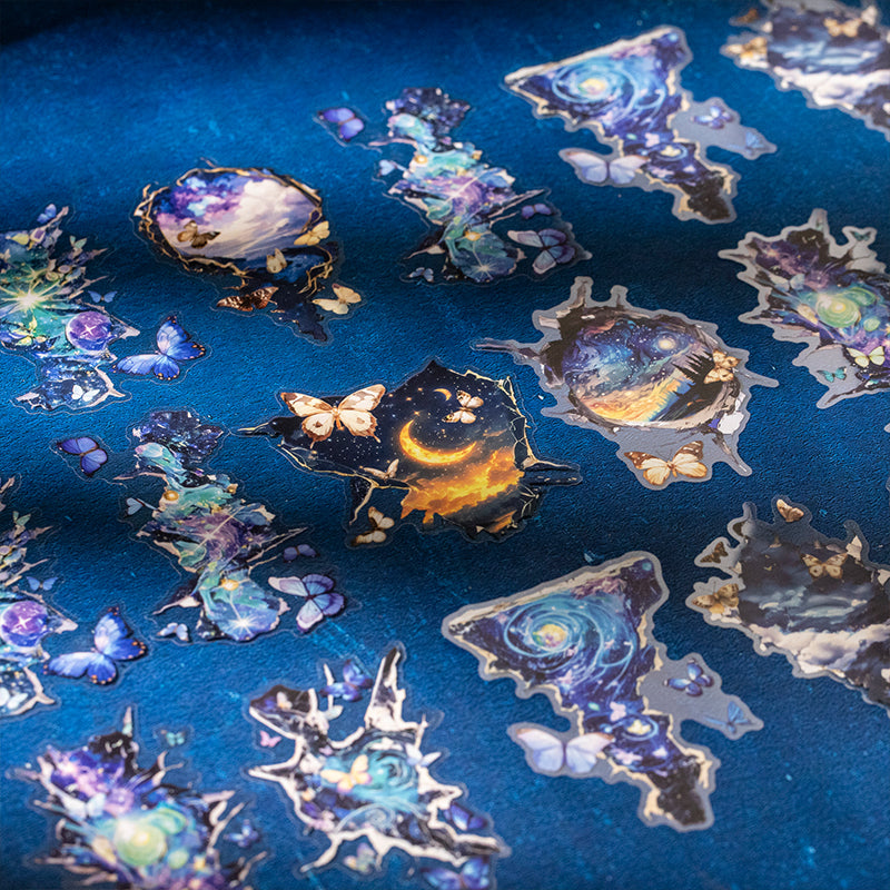 Butterfly Crack Stickers