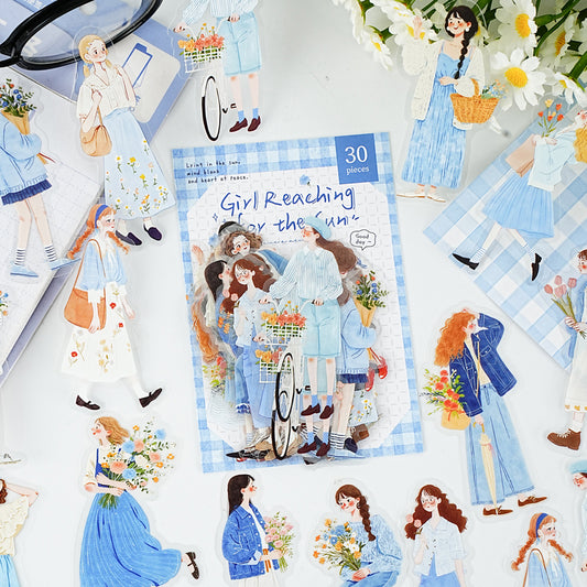 Sunward Growth Stickers