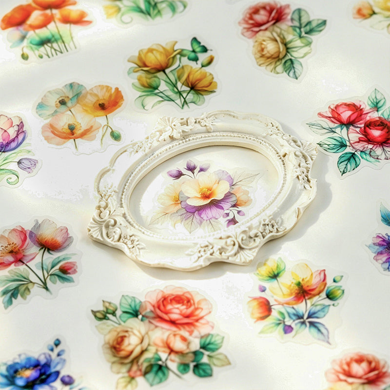 Flower Mist Stickers