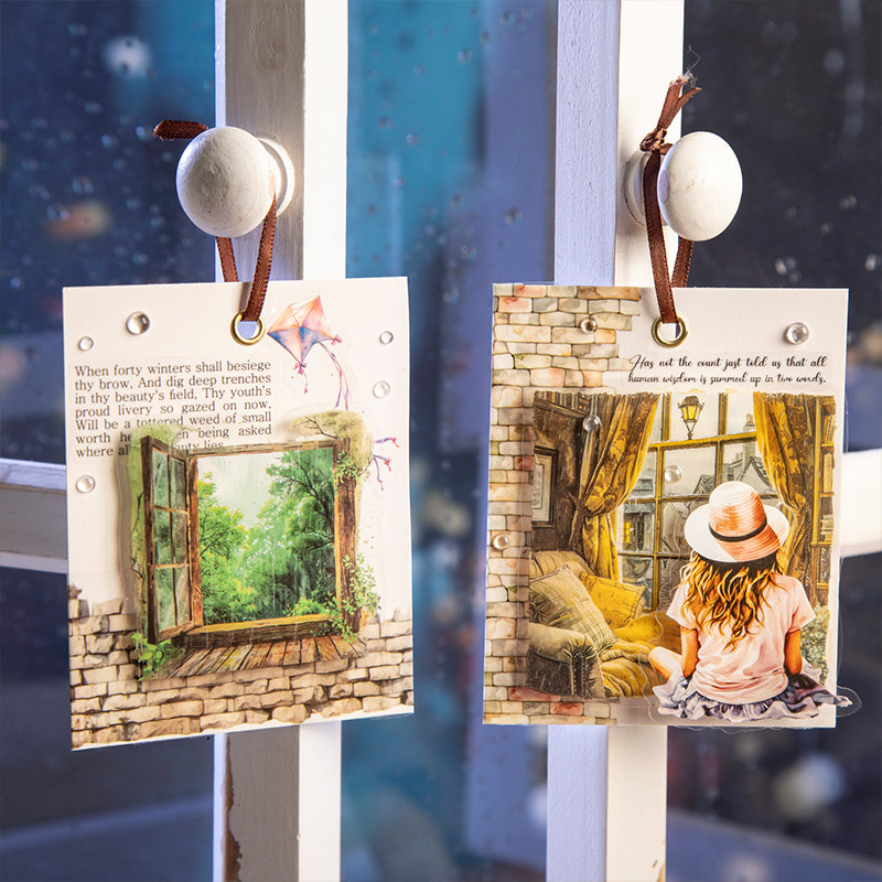 Raining Window Stickers