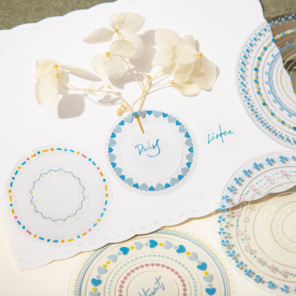 Dreamy Lace Floral Stickers