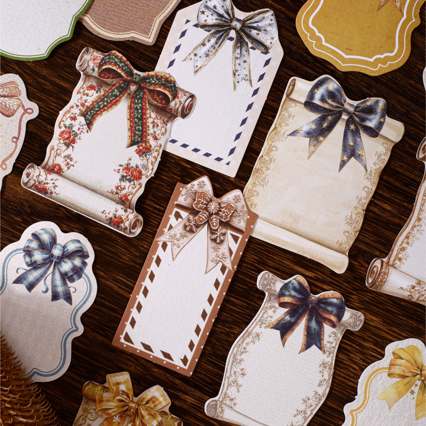 Holiday Handwritten Note Stickers