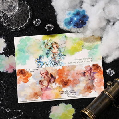 Watercolor Cloud Wash Stickers