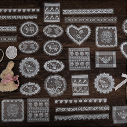 Lace Story Stickers