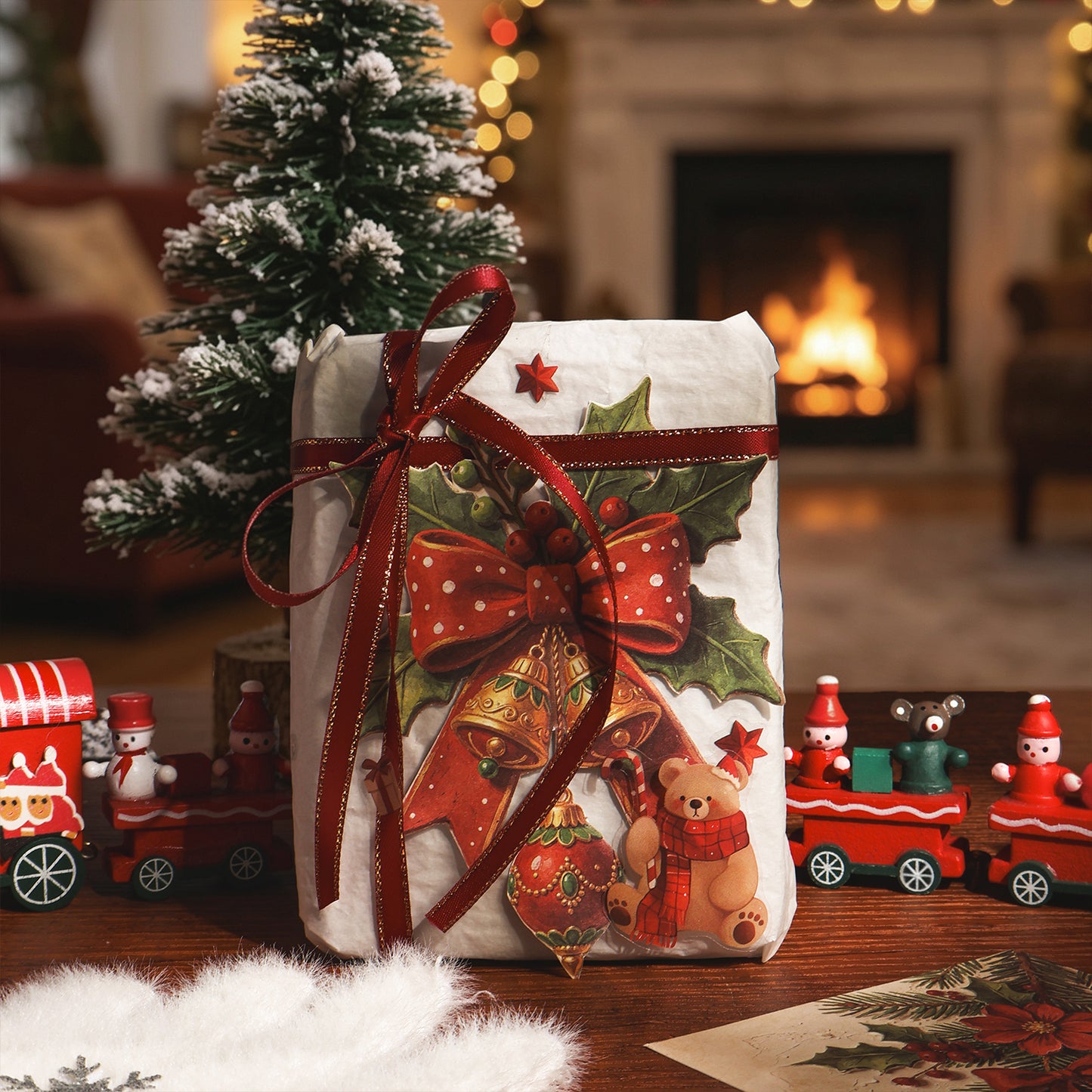 Christmas Adventure Embossed Papers