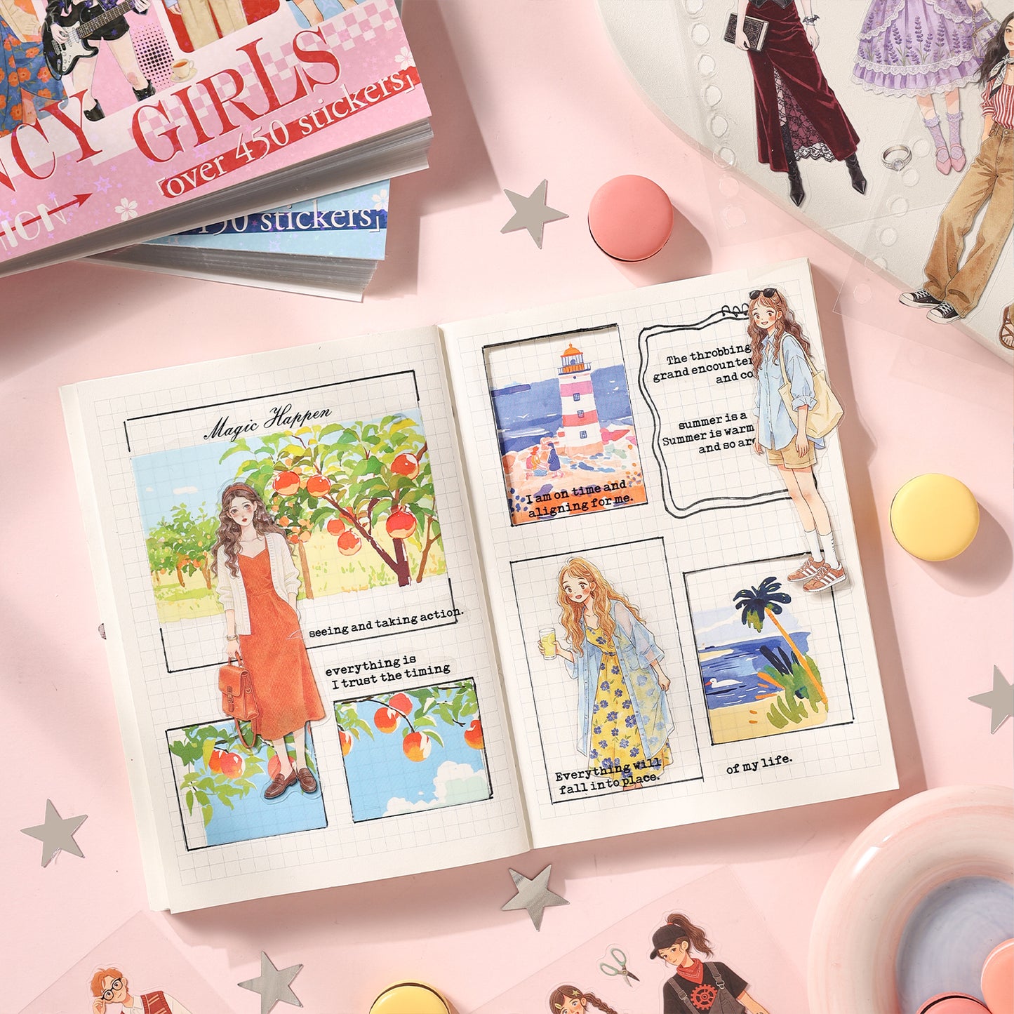 Floral Youth Sticker Book