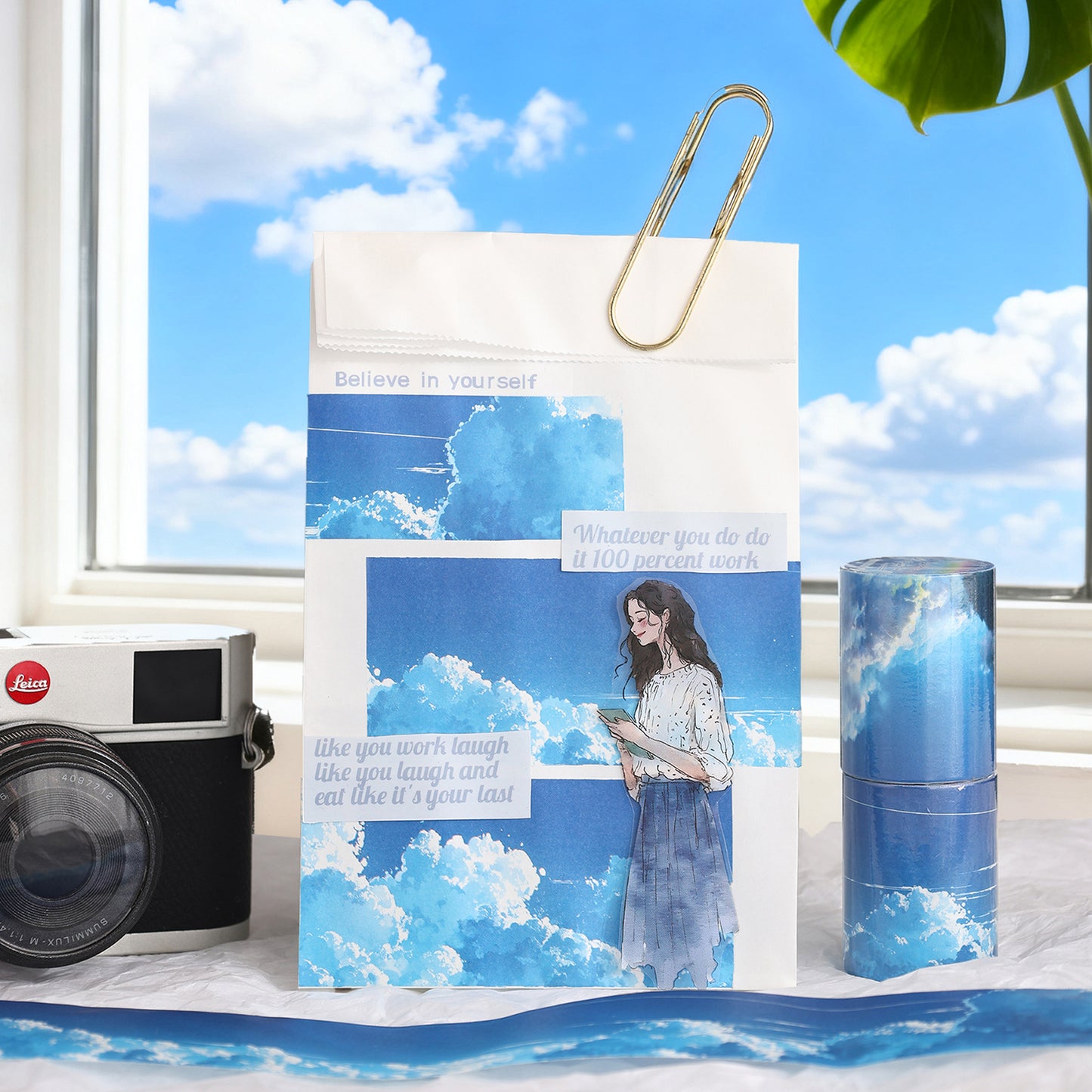 Drifting Clouds Washi Tape