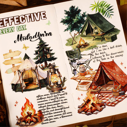 Camping Adventure Stickers