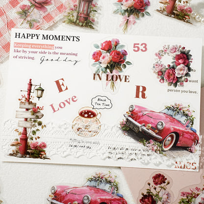 Floral Elegy Stickers