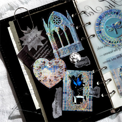 Colorful Glass Mosaic Stickers