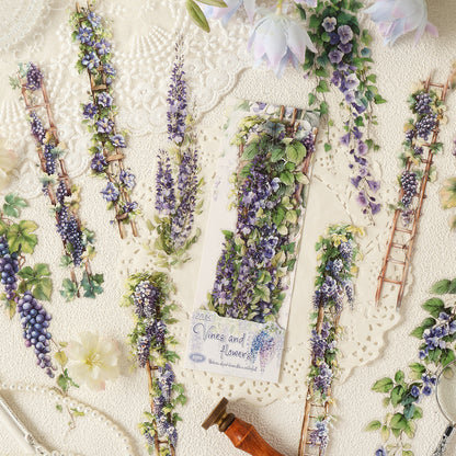 Tangled Vines Blossoms Stickers