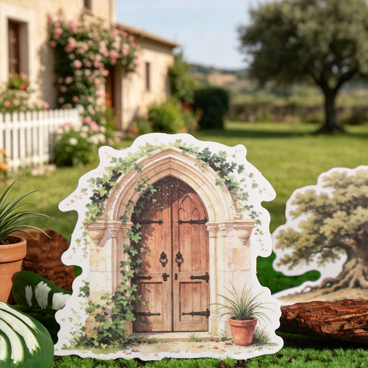 Flower Wall Chronicle Stickers