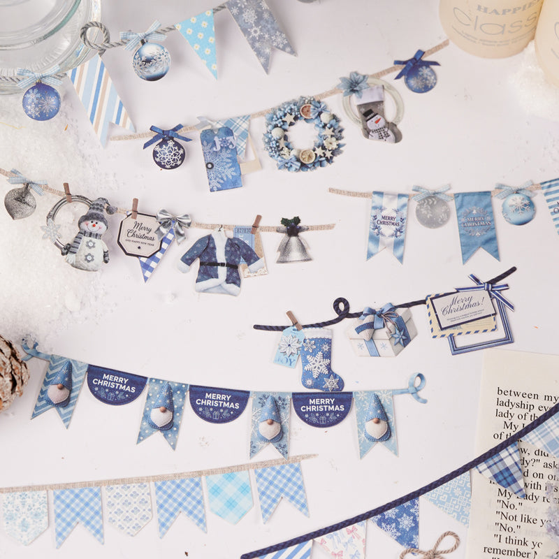 Christmas Bunting Stickers