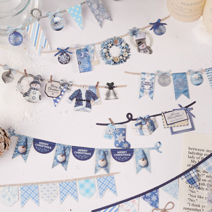 Christmas Bunting Stickers