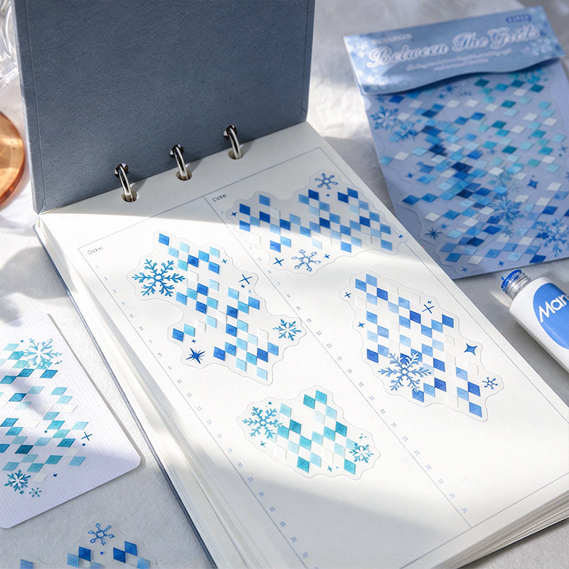 Watercolor Mosaic Stickers