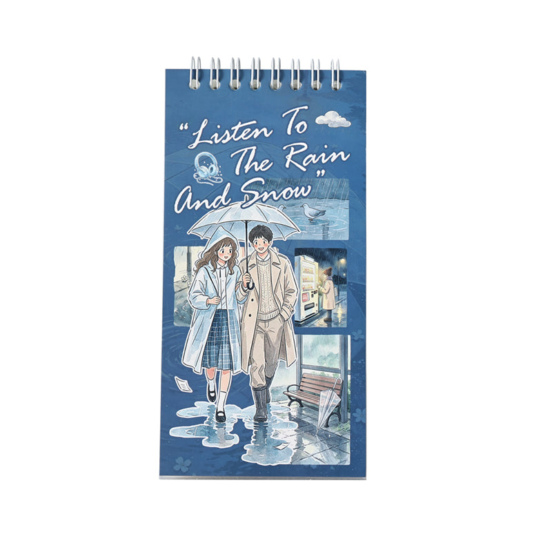 Listening to Rain and Snow Sticker Book