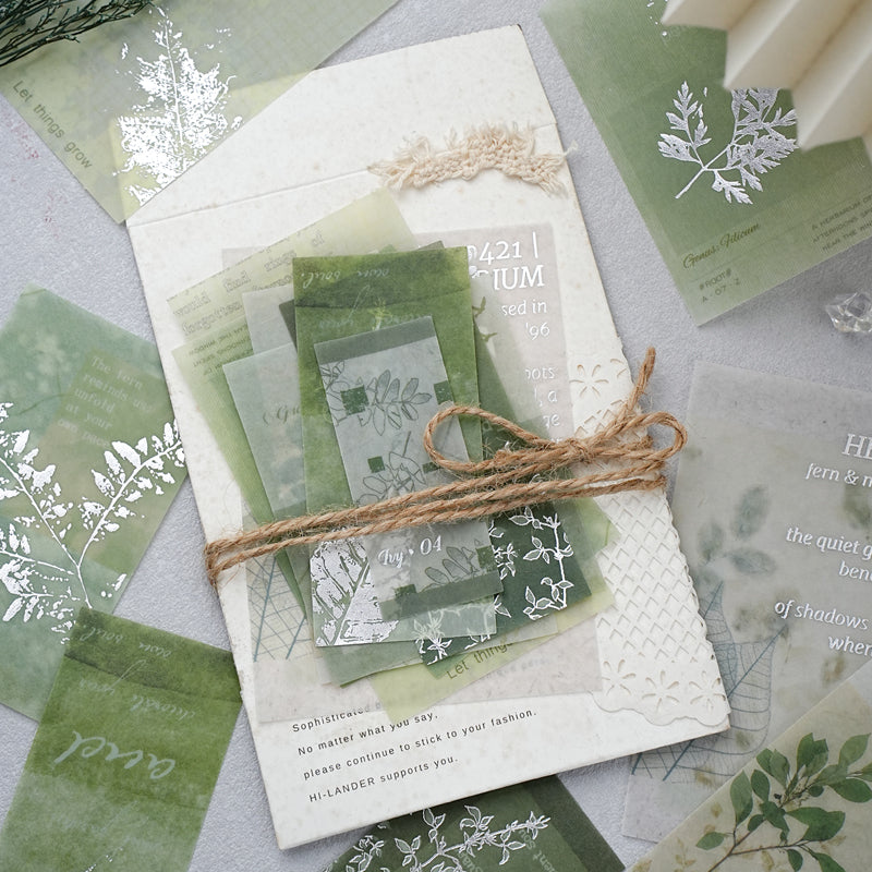 Silver Foil Vellum Papers