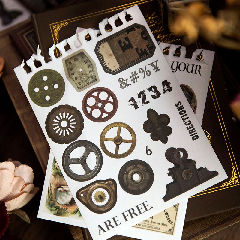 Vintage Time Machine Sticker Book – Doodle Diarys