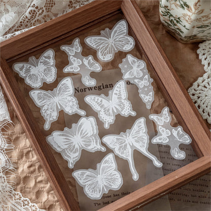 Half-Tone Nature Stickers