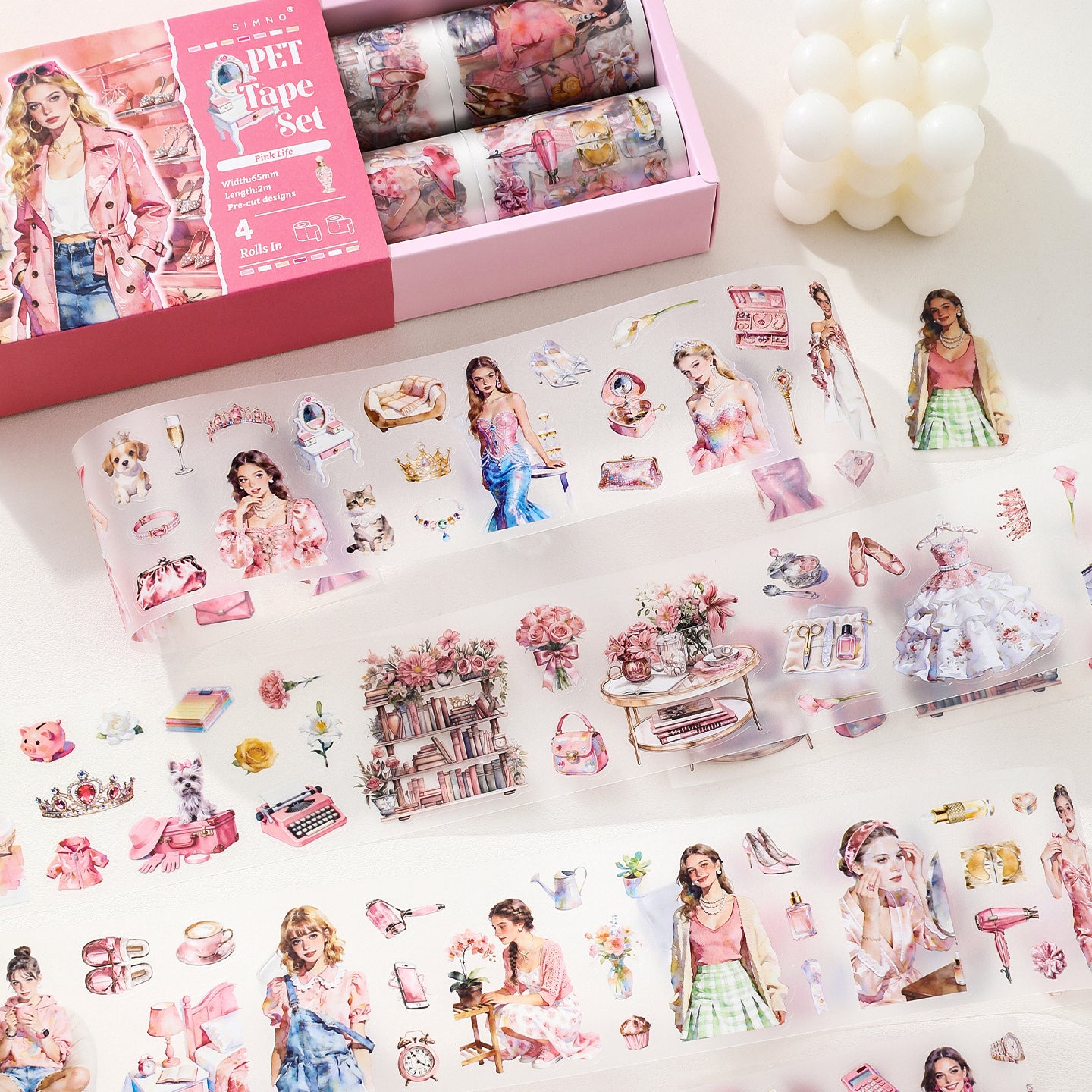 Everyday Life Character Tape Set