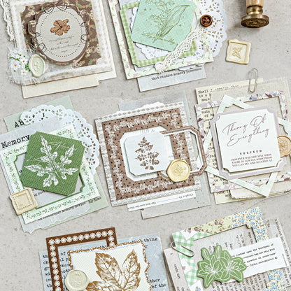 Floral Leaf Candy Stickers