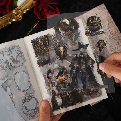 Dark Night Hymn Sticker Book