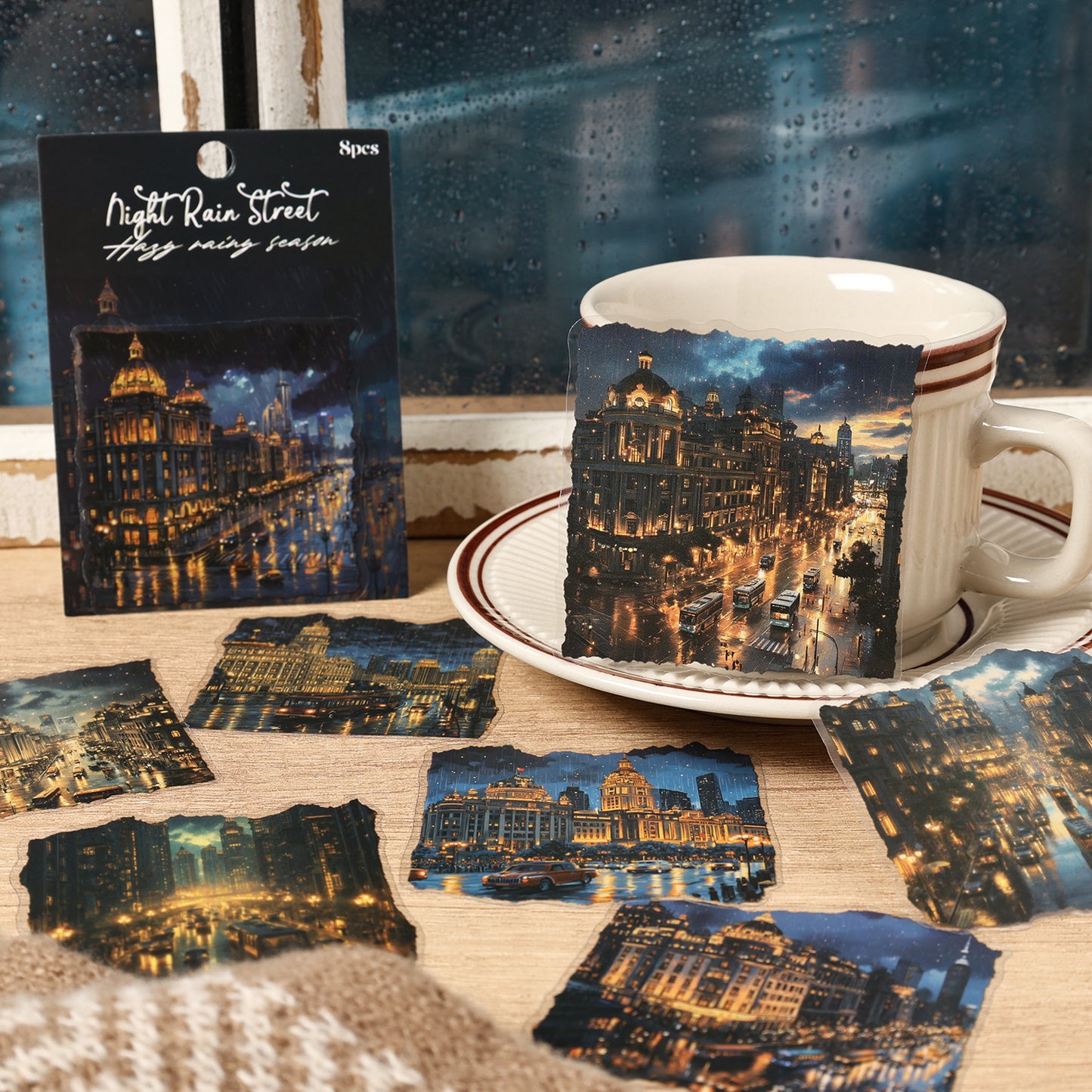 Misty Rainy Season Stickers