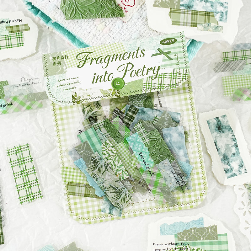 Fragmented Verses Stickers