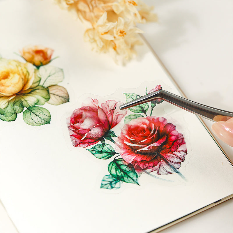 Flower Mist Stickers