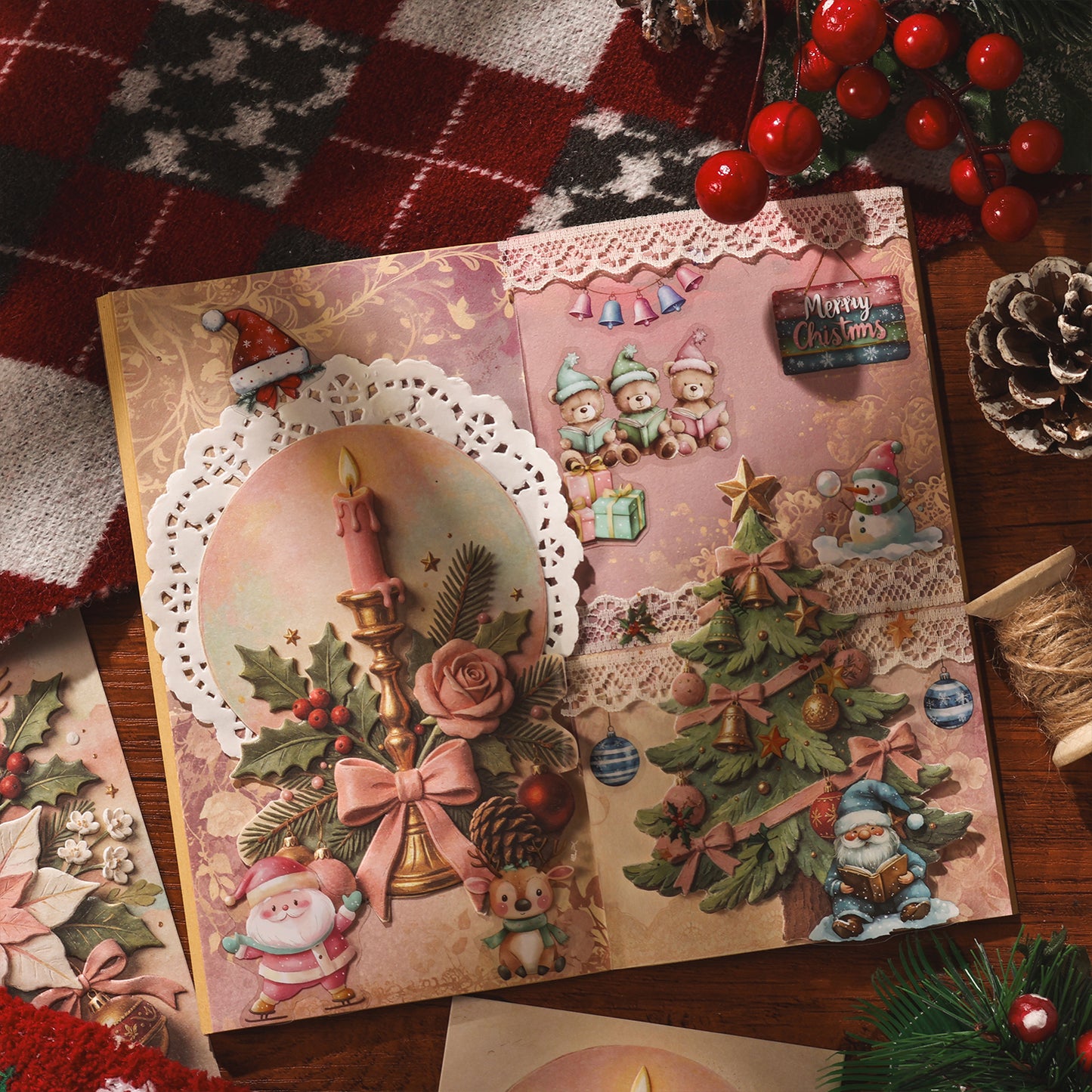 Christmas Adventure Embossed Papers