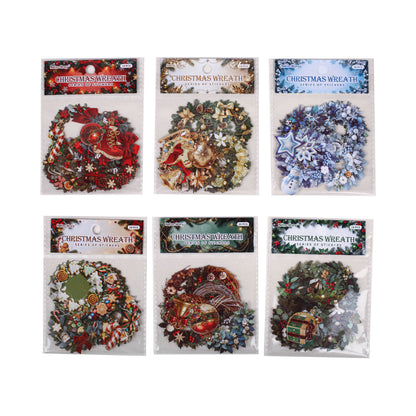 Christmas Wreath Stickers