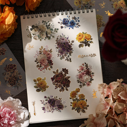 Flowers by the Window Stickers