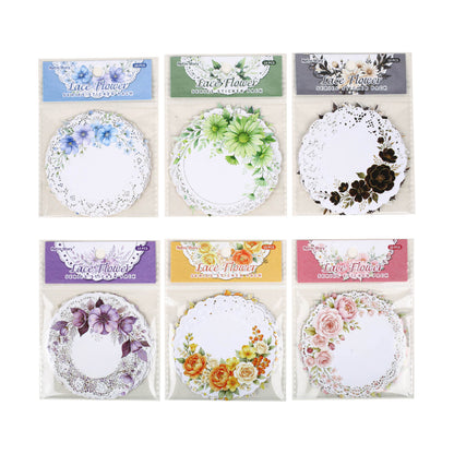 Lace Floral Stickers